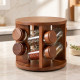 Rotating Spice Jars Set - 8 Pcs